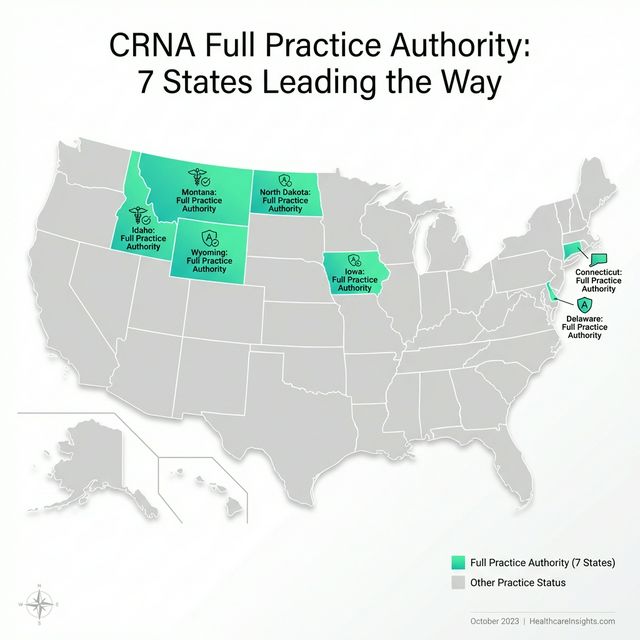 Full CRNA Independence: Which 7 States Let You Practice Without Supervision?