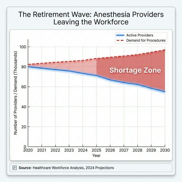 The widening gap: provider supply vs. procedure demand